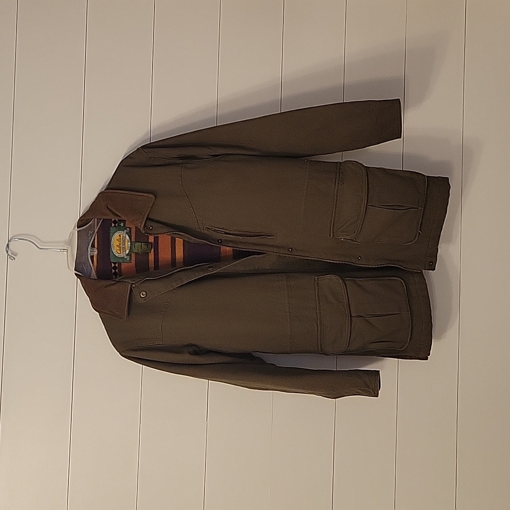 Cabela's Outfitters canvas coat. New, never worn.